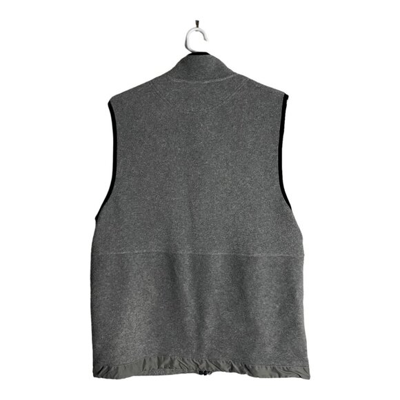 Nevada Gray Fleece Full Zip Sleeveless Vest - Picture 5 of 7